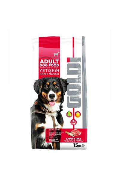 GOLDİ Goldi Kuzu ve Pirinçli Yetişkin Köpek Maması 15Kg