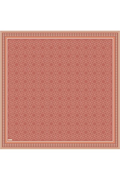 Belli GEOMETRİK DESEN İPEK EŞARP 4053D (TWİLL)-05