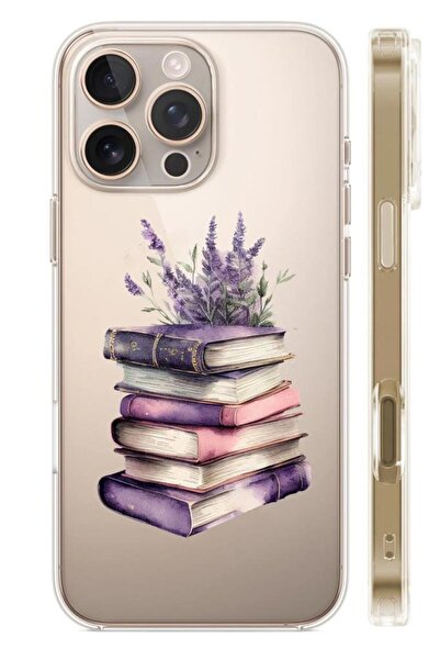 3GEN CASE İphone 16 Pro Uyumlu Desenli Şeffaf Silikon Kılıf