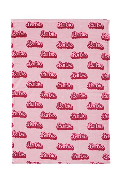 LC Waikiki HOME Pembe Baskılı Barbie Baskılı Tv Battaniyesi 100x150 Cm