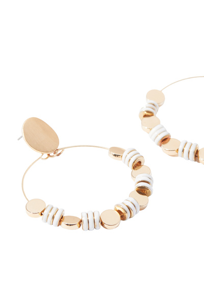 PARFOİS Boncuklu Halka Küpe