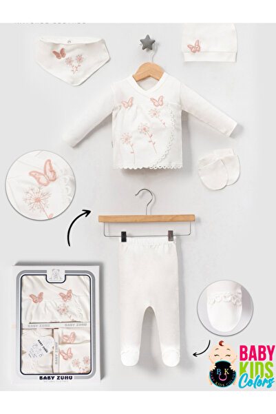 baby kids colors طقم ملابس داخلية فاخرة لحديثي الولادة من الفراشة مكونة من 5 ...