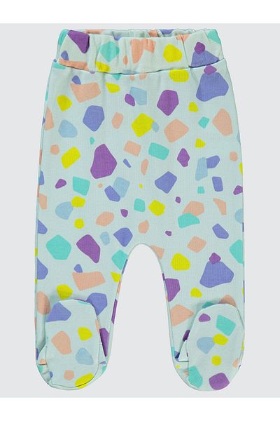 Civil Baby 1-6 Months Baby Girl Single Bottom with Mint Booties