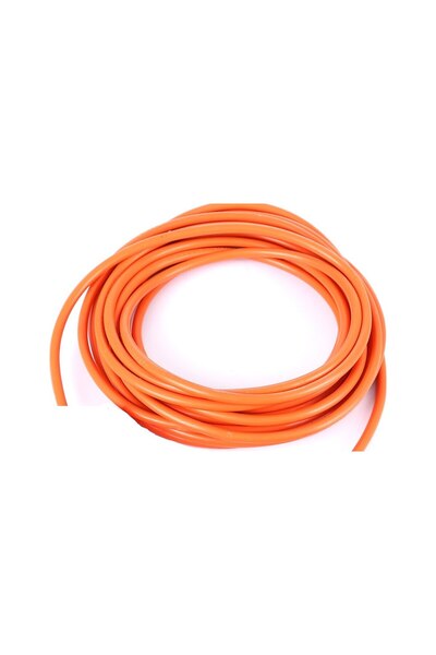 Yeni Özel Zeytin Hasat Makinaları Silikonlu Turuncu Kablo 15 Metre