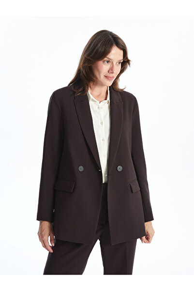 LC Waikiki Kahverengi Kadın Blazer Ceket