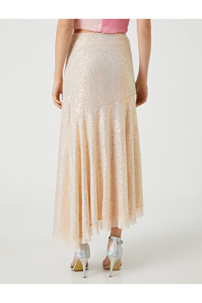 Koton Dámská vzorovaná sukně 3SAK70007FK