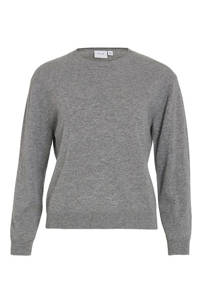 VILA Strickpullover Rundhals