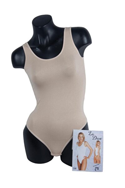LA DON Ladon Viskon Пеньонка на бретельках з застібкою знизу Стрінг-боді 200