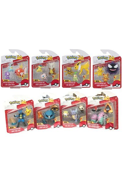 Pokemon Battle Figure 3pack - Assorted - 1 Piece (style may vary)