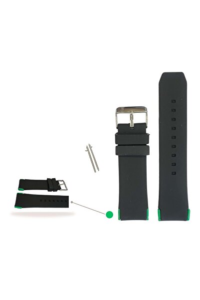 OSO سلك سيليكون A-36 - أسود - أخضر - 24 مم