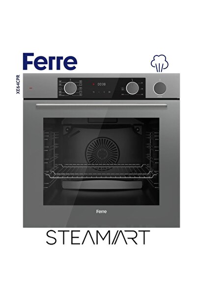 Ferre Steamart Ss Serisi Gri Set (ss038 Xe64cpr D082 ) -75'lik Seri Kare Emaye Izgara