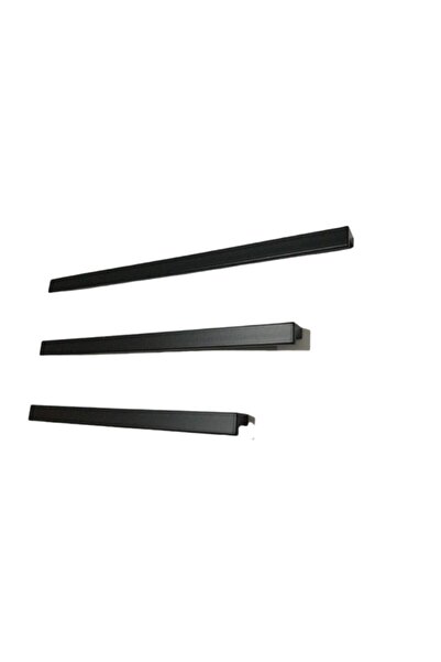 kayakulp L Alüminyum Dolap Kulpu Mat Siyah 160mm