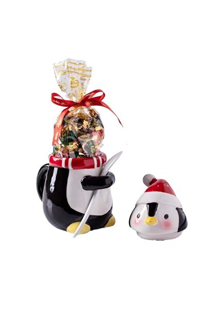 Şekerci Cafer Erol Yılbaşı Özel Çikolatalı Karamel Şeker- Penguen Kupa