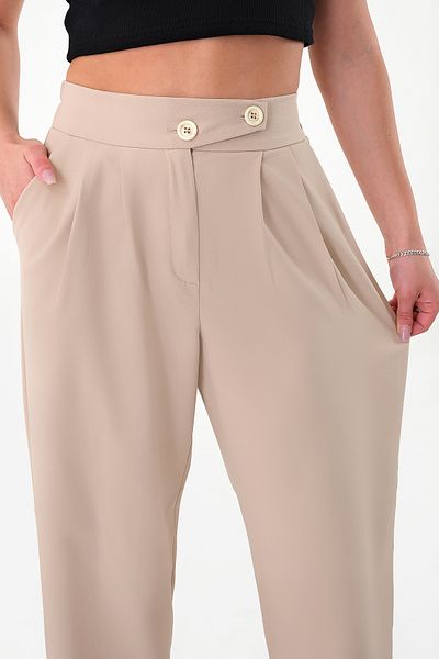Hazel Stone Korean Model Women's Palazzo Trousers