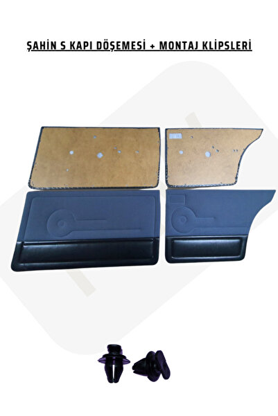 FZW TOFAŞ ŞAHİN S KAPI DÖŞEMESİ KAPI YÜZÜ DÖŞEMESİ ŞAHİN + MONTAJ KLİPSLERİ