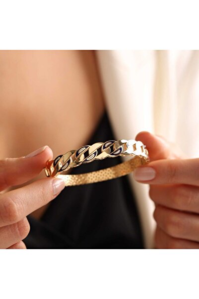 Sembol Gold Gurmet Altın Füzyon Kelepçe Mine Form