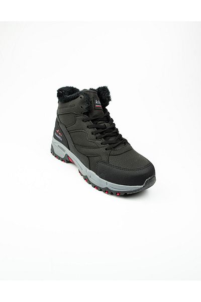 Kinetix Arctic Pu Krk Hi 4Pr Black Unisex Outdoor Boots