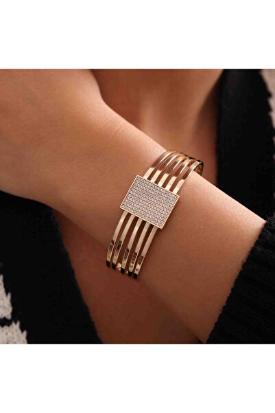 Sembol Gold Altın Kaburga Kelepçe 5 Sıra