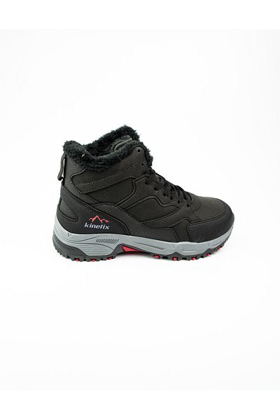 Kinetix Arctic Pu Krk Hi 4Pr Black Unisex Outdoor Boots