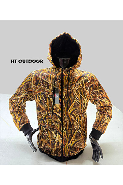 HT Outdoor Αθλητικό μπουφάν με σχέδιο Saz - Μοντέλο Mi?z