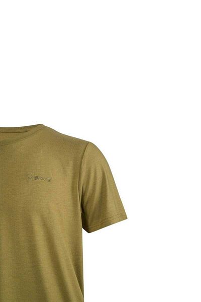 2AS Tricou Viloft pentru bărbați - Gâtul O, maro deschis