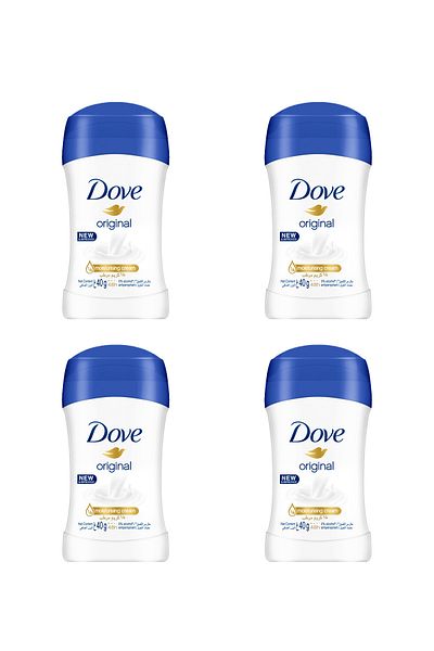 Dove Women Antiperspirant Stick Original 40g X4
