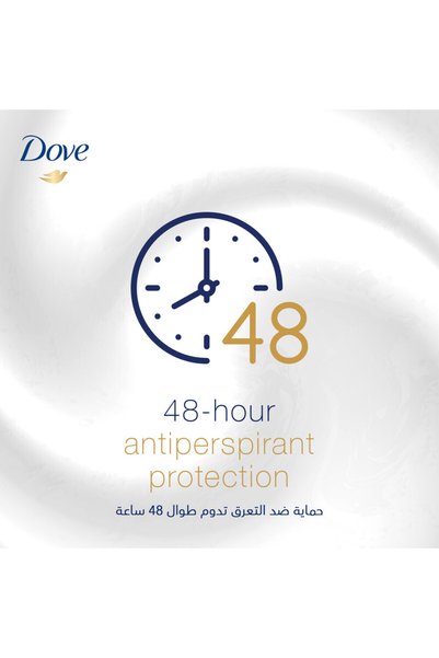 Dove Women Deodorant Spray, Original, Alcohol-Free, 48h Protection, ¼ Moisturising Cream, 150ml