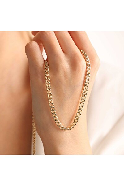 Sembol Gold 55 Cm Gurmet Altın Zincir En 5 Mm