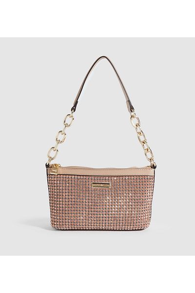 Nine West Women Nude Clutch