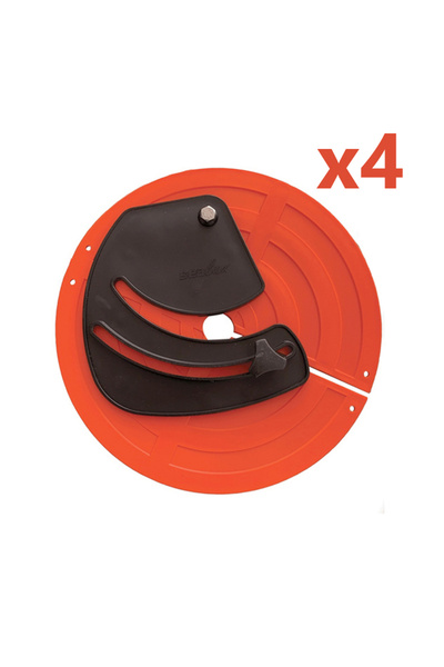 SomayStore Tekne Fare Engelleyici Disk Halat Çapı : Ø 10-30 Mm 4 Adet