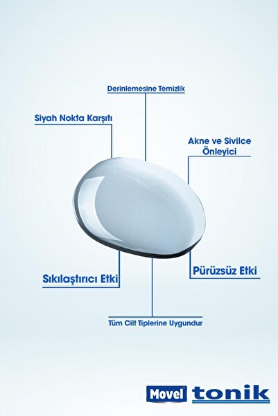 movel Sıkılaştırıcı Canlandırıcı Temizleyici Siyah Nokta Ve Sivilce Akne Karşıtı Tonik