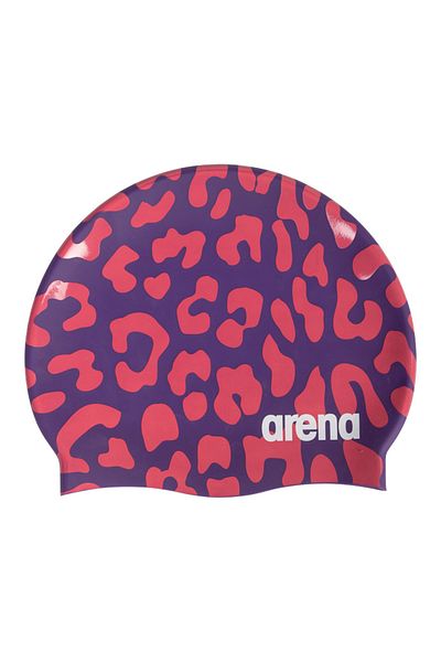 ARENA Unisex Μωβ καπέλο κολύμβησης - Print 2, 1e368272