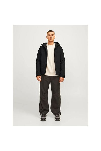 Jack & Jones Jcoaiden Transıtıonal Jacket Sn Men's Coat 12260486   Jj Print/Black
