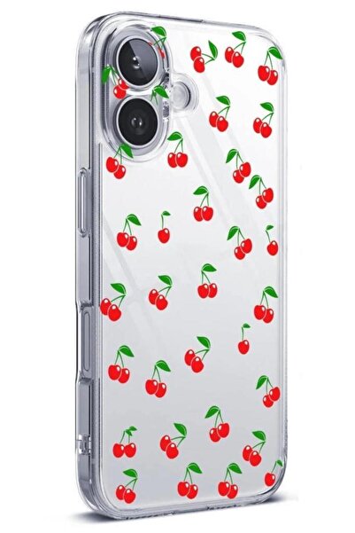 3GEN CASE İphone 16 Uyumlu Desenli Şeffaf Silikon Kılıf