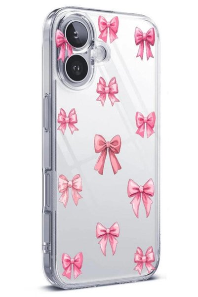 3GEN CASE iPhone 16 Compatible Patterned Transparent Silicone Case