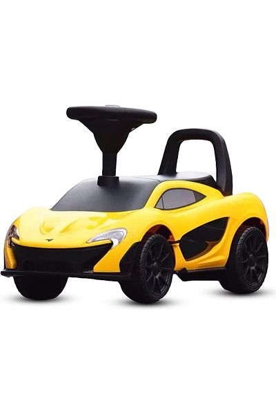 BAYBEE Licensed McLaren Push Ride on Kids Car, Baby Ride on Push Car for Kids with Music & Storage
