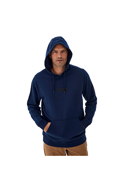 Columbia Framed Puff Hoodie Erkek Mavi Outdoor Sweatshirt CS0380-466