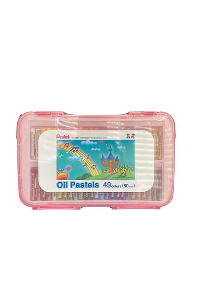 Pentel 50 Colors Oil Pastel Paint Bag