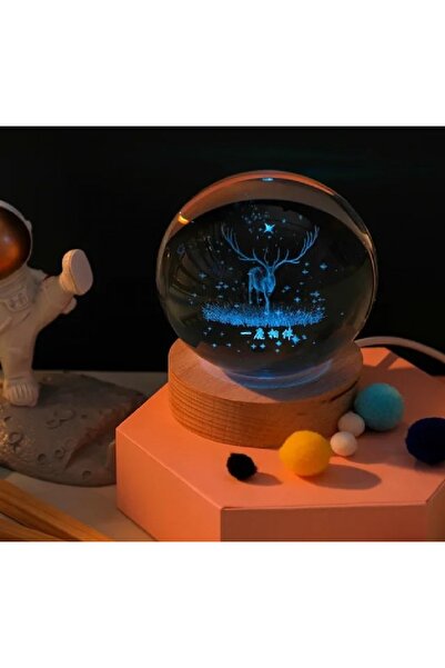 teksmarketim Geyikli Cam Küre