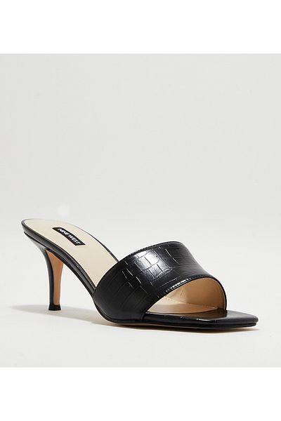 Nine West Women Black Sandals