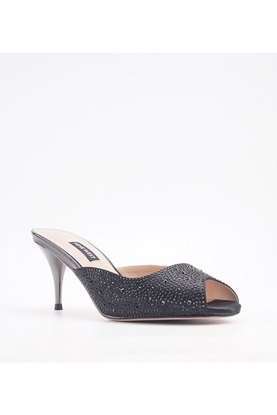 Nine West Women Black Sandals