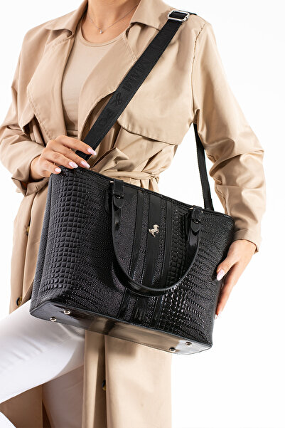 Miami Polo Club حقيبة كتف نسائية باللون الأسود من Miami Polo 1370