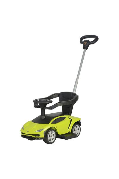 lovely baby Push Car LB 3726 | Lamborghini-Style Ride-On with Music & Horn | Green | Ages 1-3