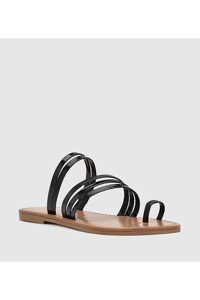 Nine West Women Black Sandals