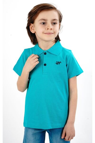 Lovella σχολικό μπλουζάκι με γιακά πόλο