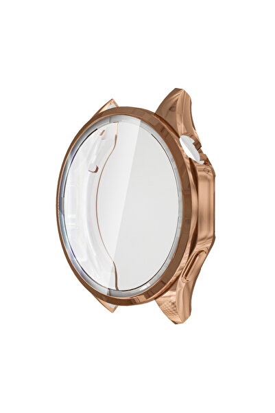 Techmaster Huawei Watch Gt4 46mm Uyumlu Kasa Ekran Koruyucu 360 Tam Koruma Kılıf Kapak