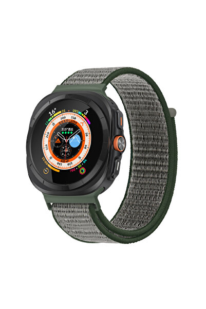 Techmaster Samsung Galaxy Watch 7 Ultra 47mm Uyumlu Orijinal Pim Woven Örgü N...
