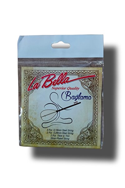 Labella La Bella kısa sap bağlama teli seti