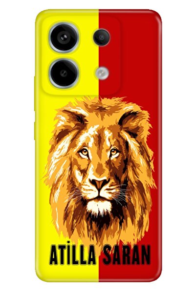 POCO X6 - Xiaomi Redmi Note 13 Pro 5G Kılıf İsim Yazılı Kişiye Özel Silikon Model-20