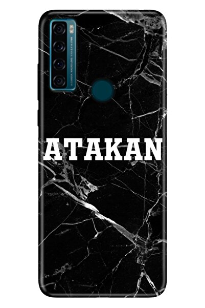 TCL 20 SE Uyumlu Kılıf İsim Yazılı Kişiye Özel Silikon Model-12